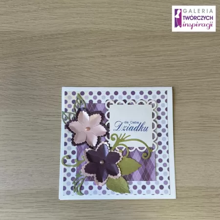 Dzień Dziadka (2) - Kartka 13 x 13 cm